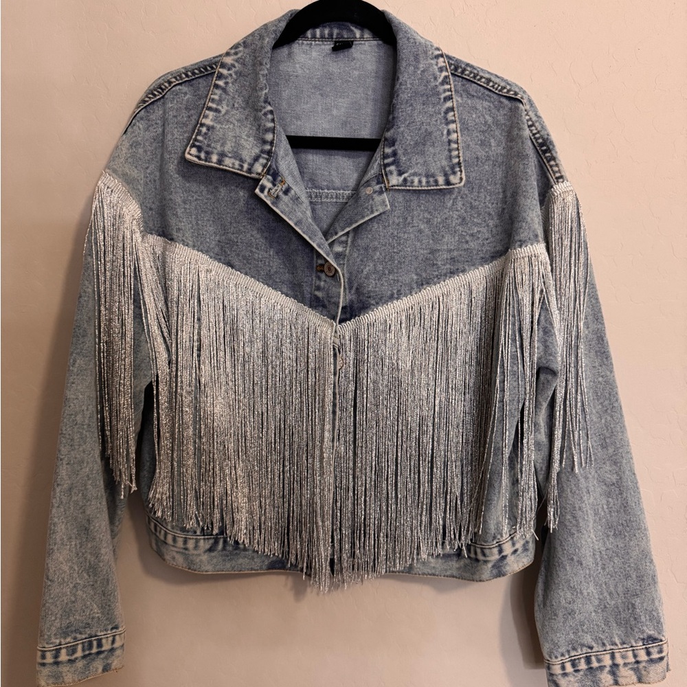 Fringe Jean Jacket